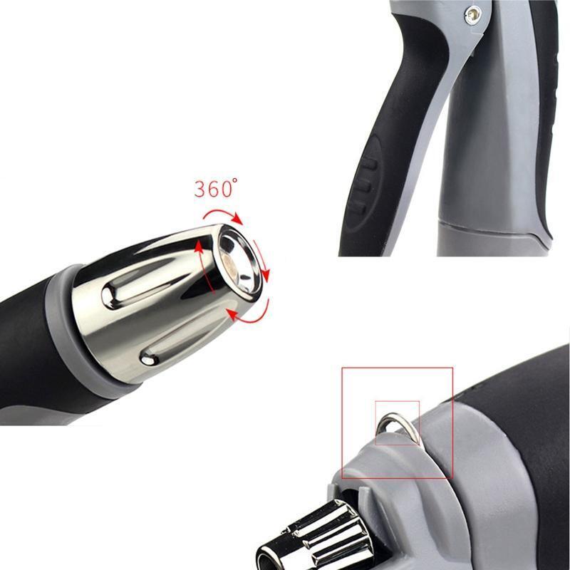 Water Gun Sprinkler High Pressure Spray Nozzle for Plants Watering Cleaning Car