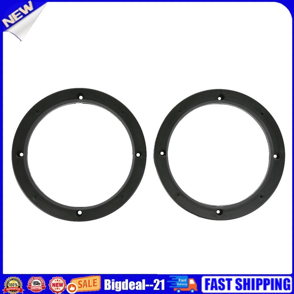 Universal 6.5 Inch Beveled Car Speaker Spacer Adapter Refitting Audio Mat