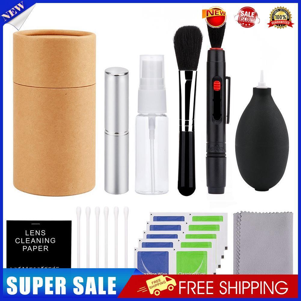 19pcs Digital Camera Cleaner Kit for DSLR Lens Cleaning Brush Wipe Clean