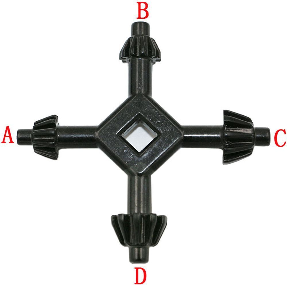 Drilling Universal 4 Way Drill Press Chuck Key Hand Tool Drill Chucks