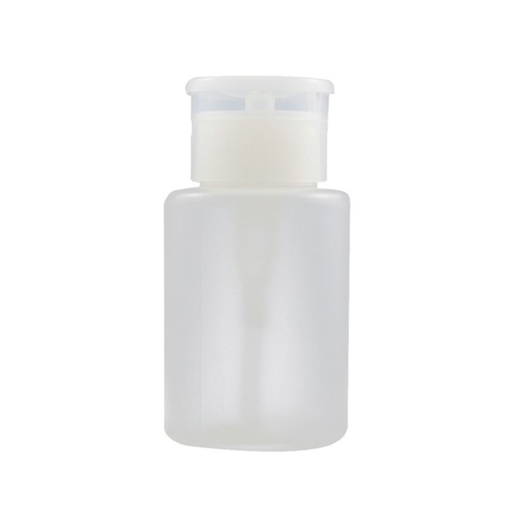 120ml New Dispenser Clear Storage Push Down liquid container Pump Empty Bottle