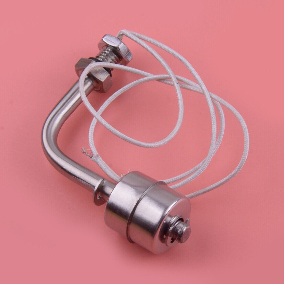 1pcs M10 75mm Stainless Steel Liquid Float Switch Water Level Sensor Pool