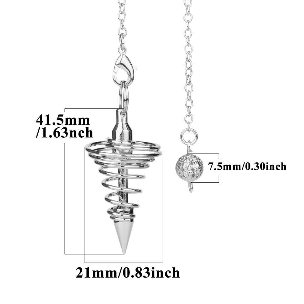 Fashion Jewelry Amulet Healing Pyramid Pendule Reiki Reiki Pendulum Pendant