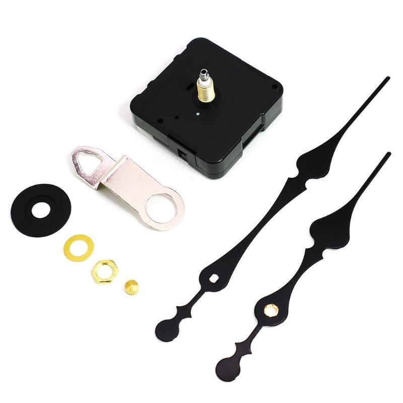 Quartz Clock Movement with Metal Clock Hands Set Mechanism DIY Kit Repair Parts