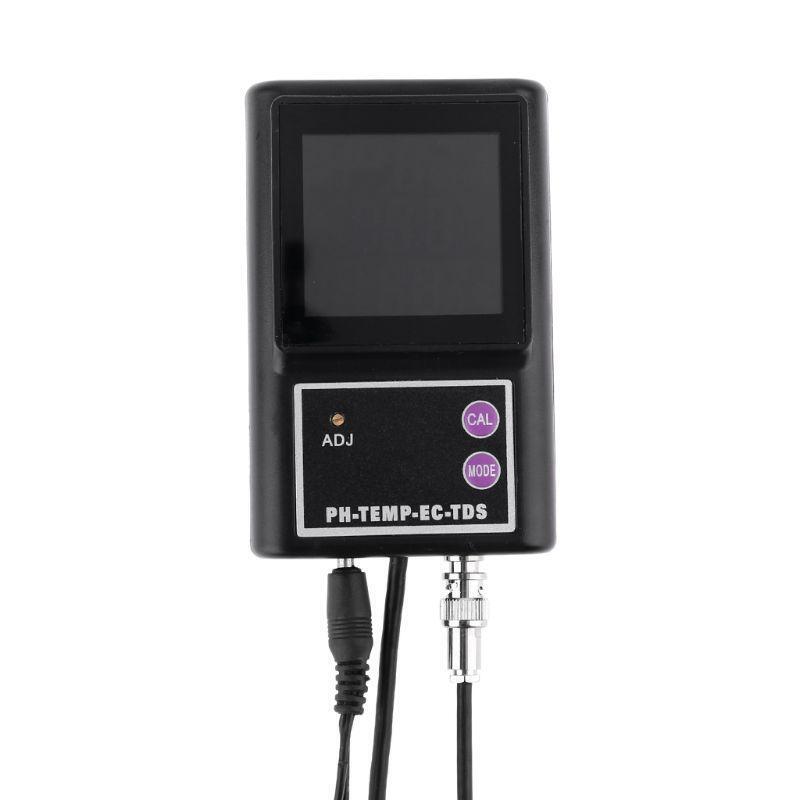 pH Temperature EC TDS Meter Tester Water Quality Analyzer 4-in-1 Online Monitor