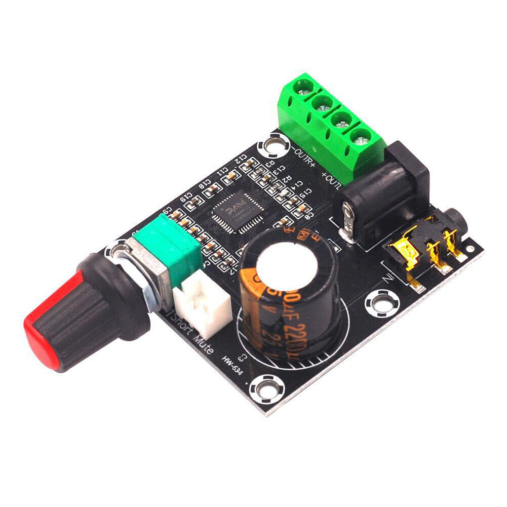 PAM8610 Class D Digital Stereo Audio Power Amplifier Module 15W+15W 12V DC