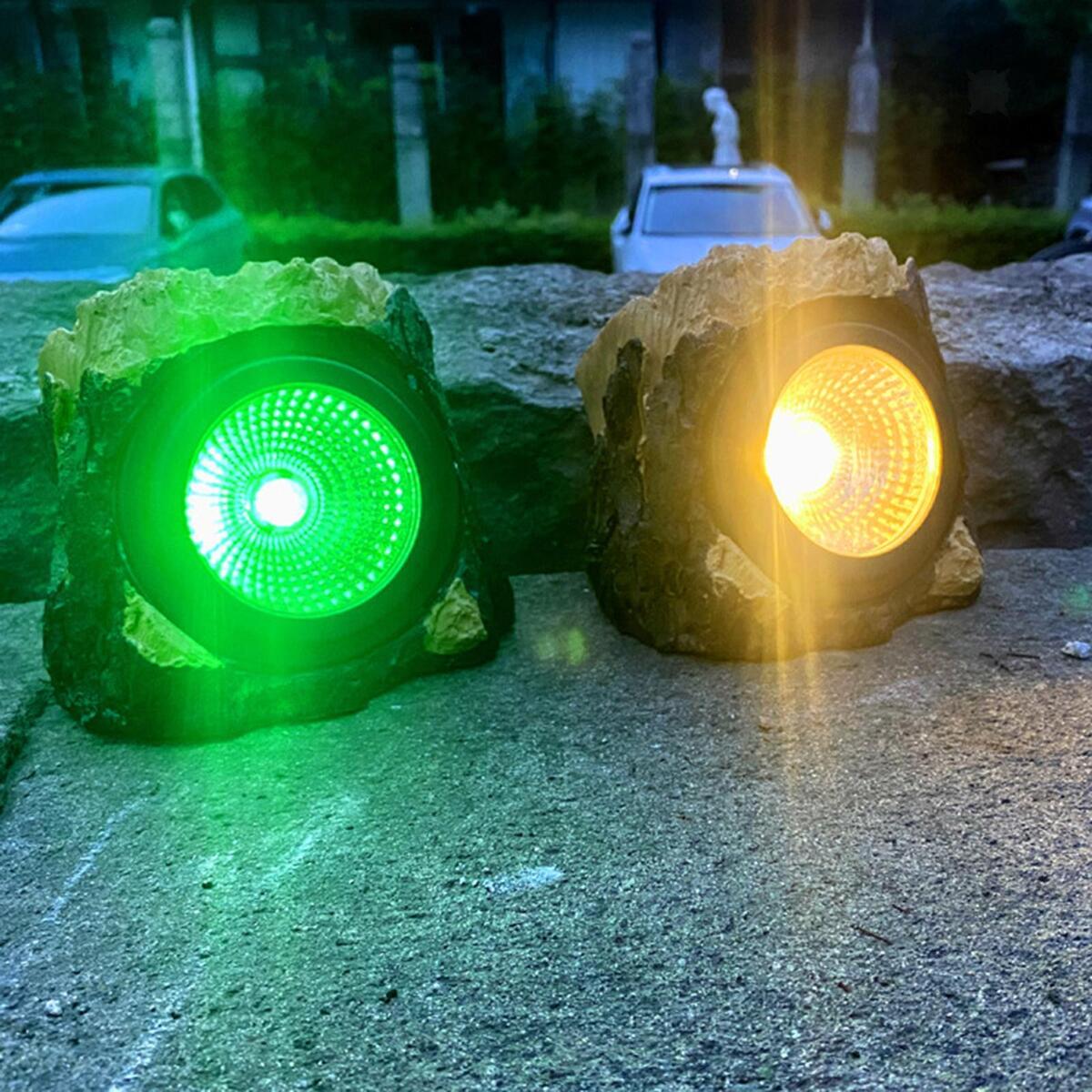 Solar Stump   Tree Stump Lamp Sculpture Waterproof for Outside