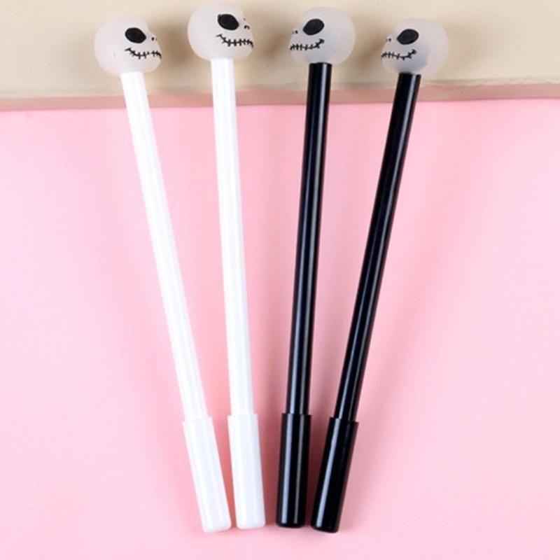 10pcs/Pack Refillable Gel Pen Exquisite Cartoon Gel Pen Sets Gel Pen Black Color