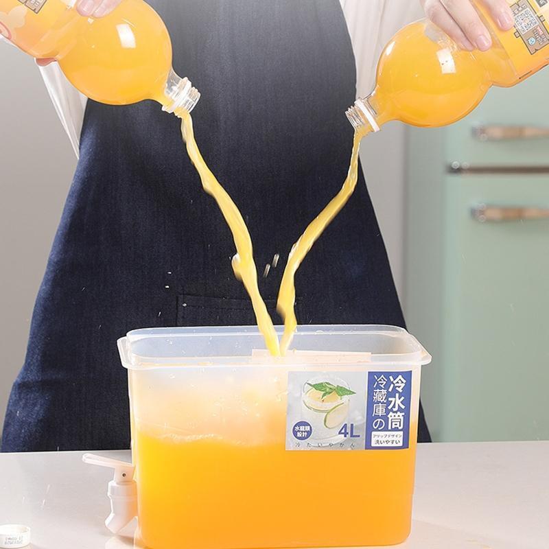 Refrigerator Cold Kettles with Faucet in Refrigerator Large Capacity PP Material