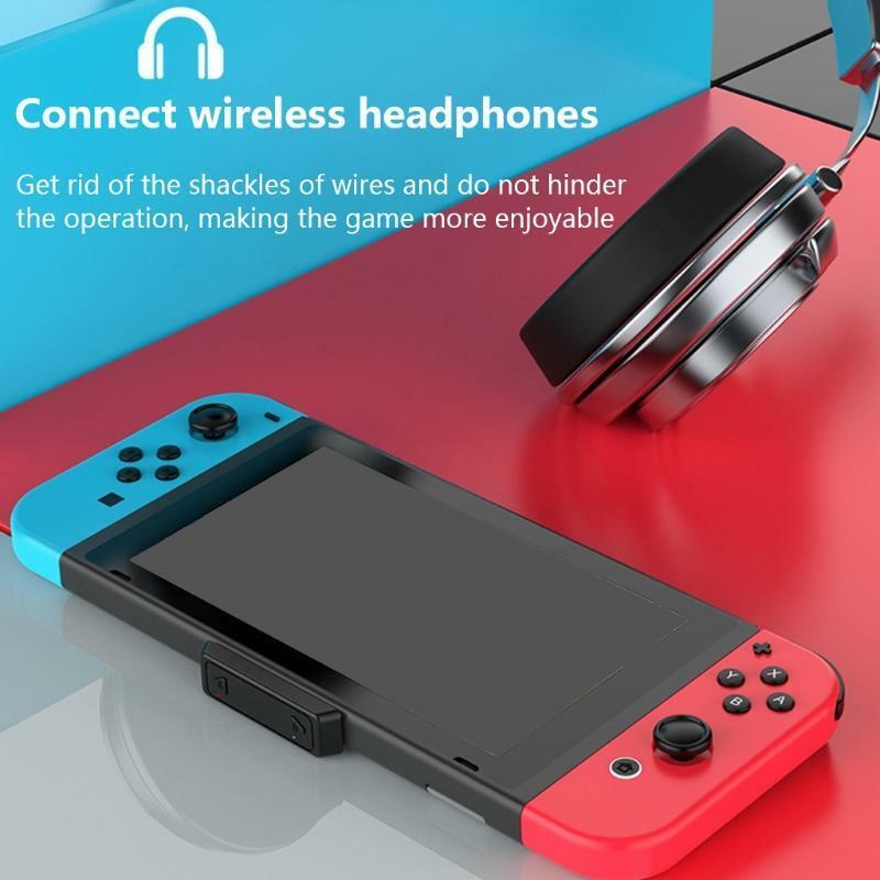 Wireless Audio Transmitter with Low Latency Converter Hifi Stero Sound Black