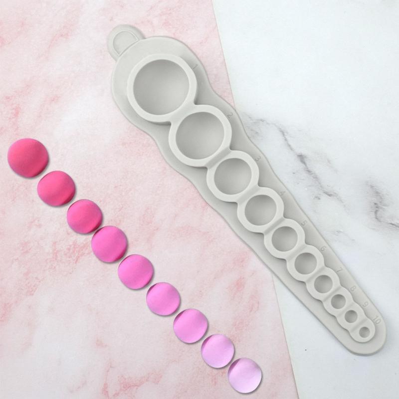 Round Bead Silicone Mold Fondant Cake Decorating Tool Sugarcraft Chocolate Mould