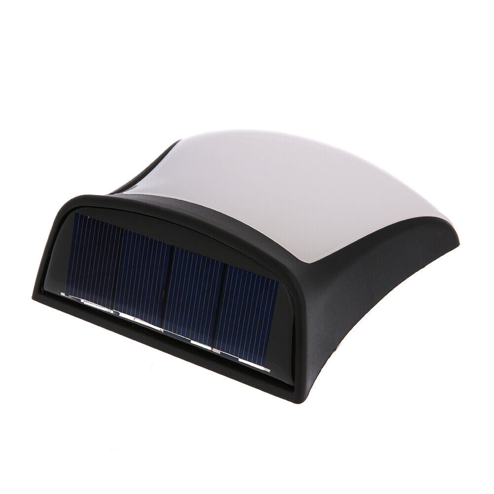 2pcs LED Waterproof Solar Light Wall Lamps Household Garden Decorative