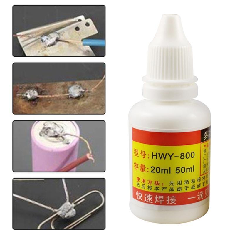 Stainless Steel White Iron Soldering Agent Powerful No-clean Rosin Flux