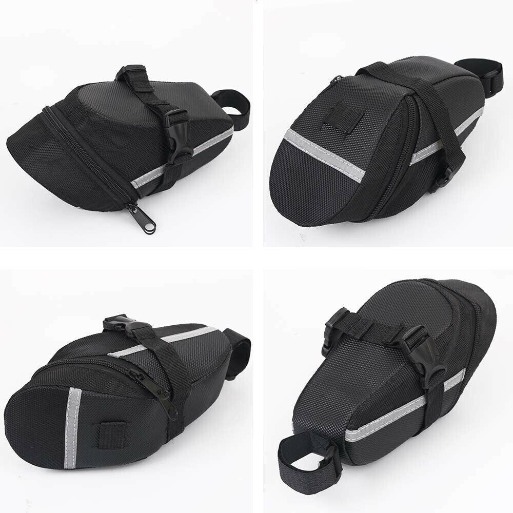 Waterproof Outdoor Cycling Bike Saddle Bag Storage Bag Bicycle Rear Seat Pouch
