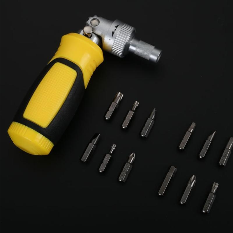 Metric Screwdriver Set with Slotted/Cross Bits Magnetic Bits Set Repair Tool