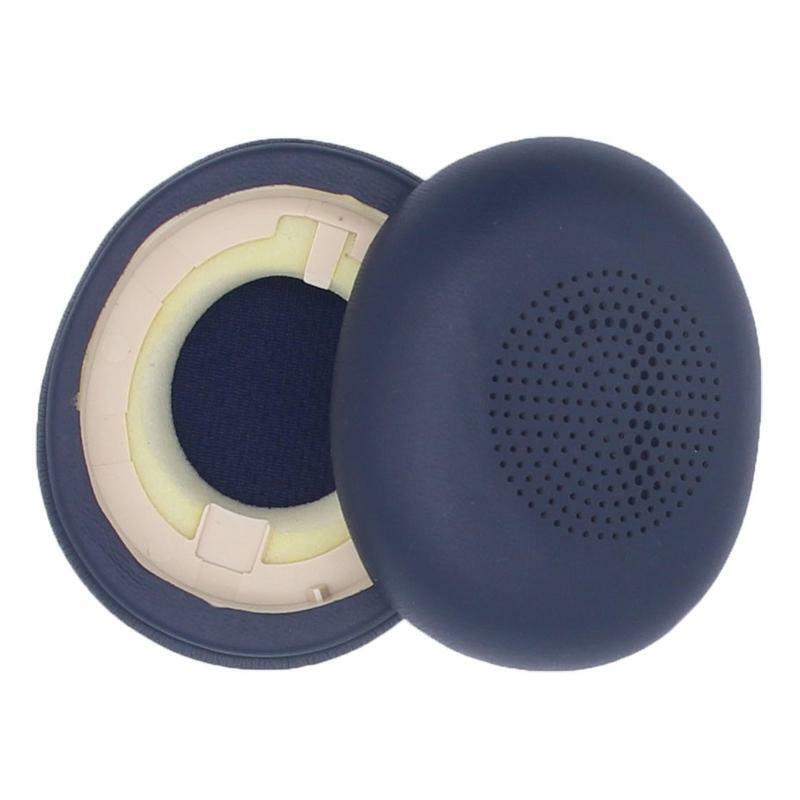 2pcs Protein Leather Ear Pads Cushion Repair for Elite 45h/Evolve 2 65 Headphone