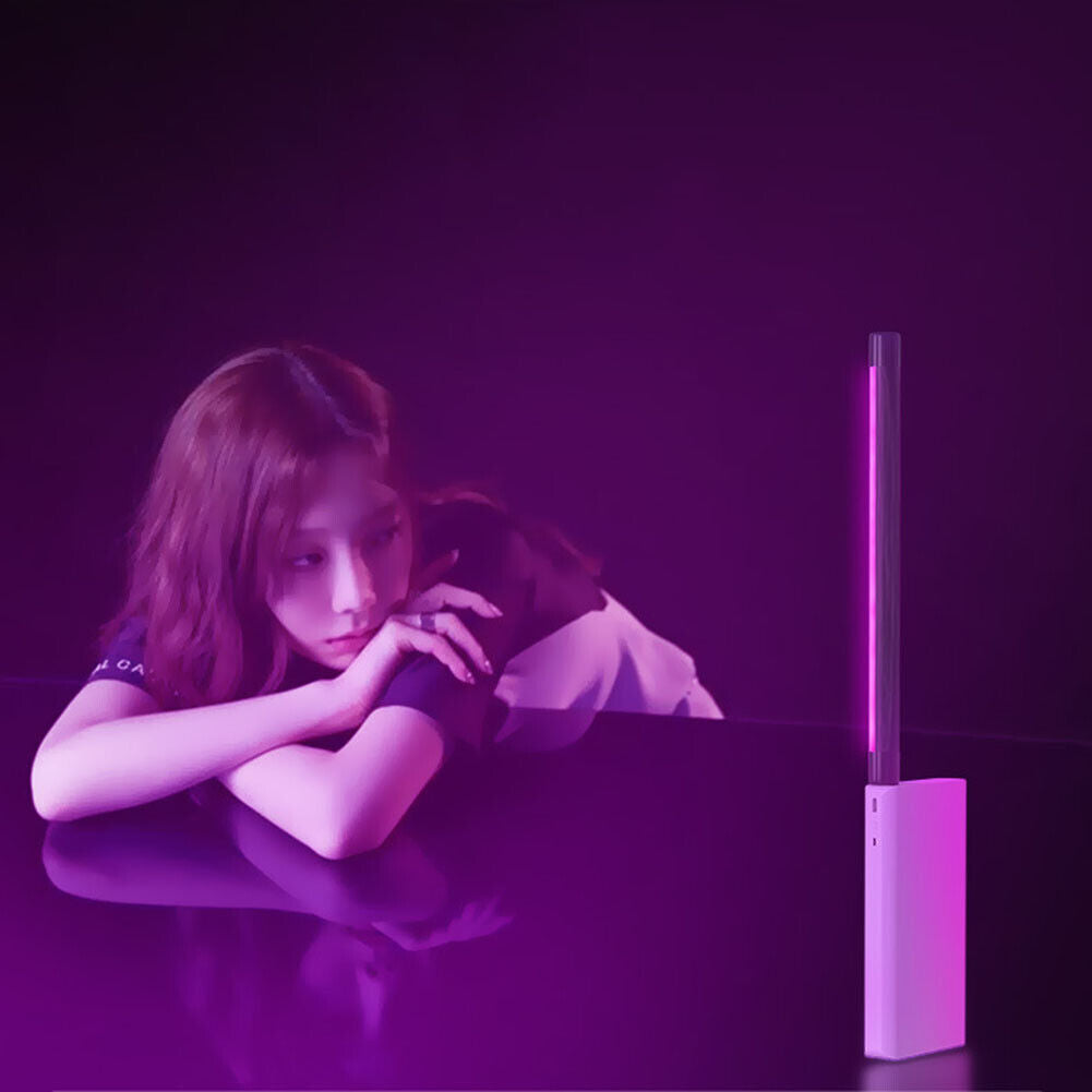 Portable LED Fill Light RGB Atmosphere Photo Selfie Lighting Stick (20cm)