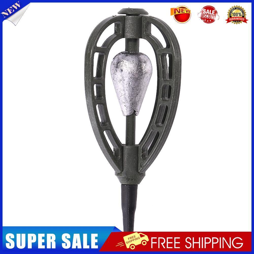 Fishing Feeder Catfish Bait Holder with Lead Carp Fishing Tackle (30g)