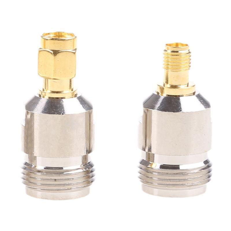 RF Coaxial Connector Kit SMA to N BNC TNC F Type Connectors Kits N to SMA