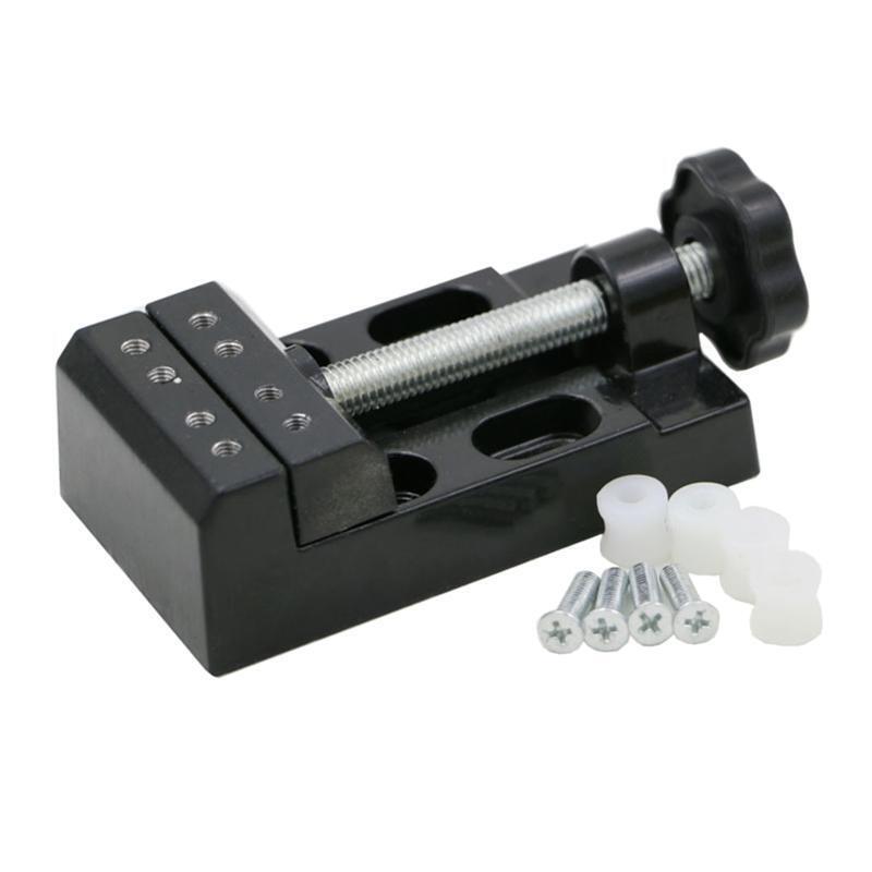Portable Mini Jaw Bench Clamp DIY Sculpture Craft Parallel Table Vise for Drill