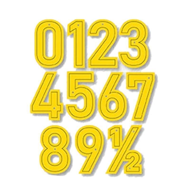 Number Metal Cutting Die Stencil DIY Scrapbooking Album Paper Card Template Mold