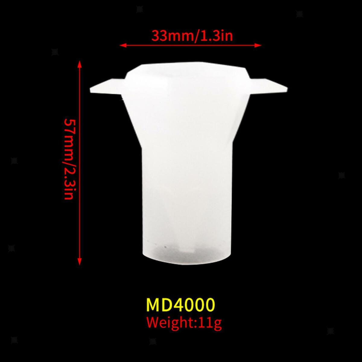 Ring Holder Cone Mold Clear Pyramid Candles Craft Mould Ornament Molds