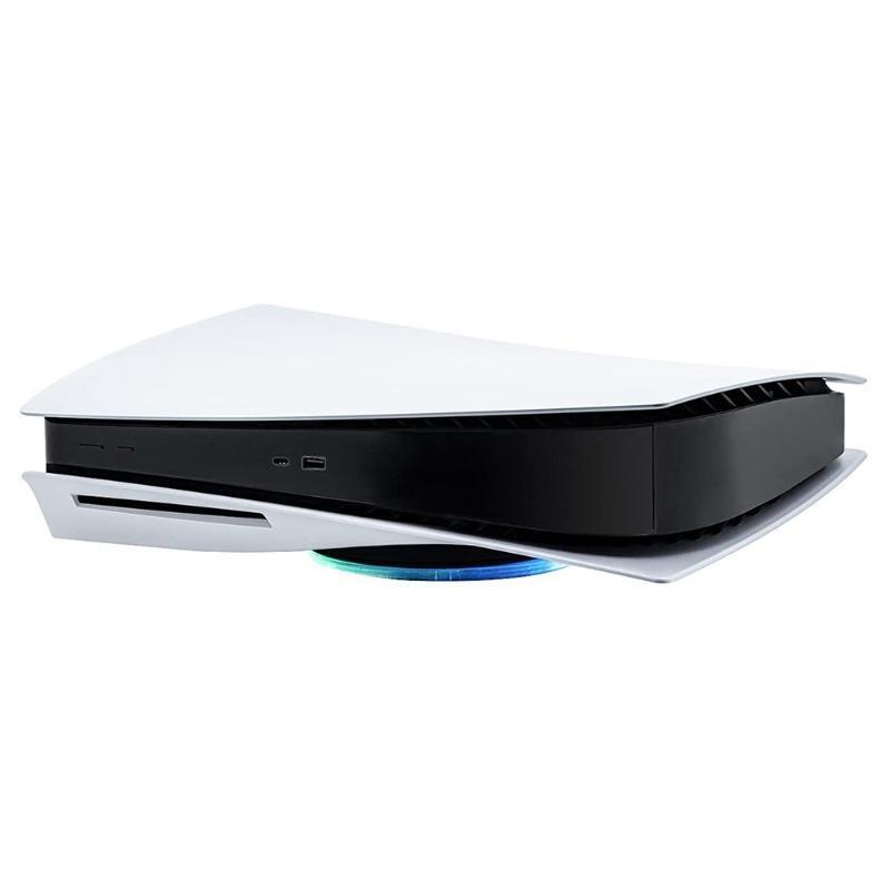 Adjustable RGB Console Stand,LED Atmosphere Light Base for PS5 Game Console