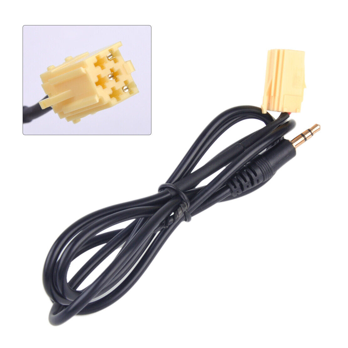 3.5mm Aux In Adapter Cable Fit For Peugeot 206 207 307 308 Citroen Sega RD9 Li