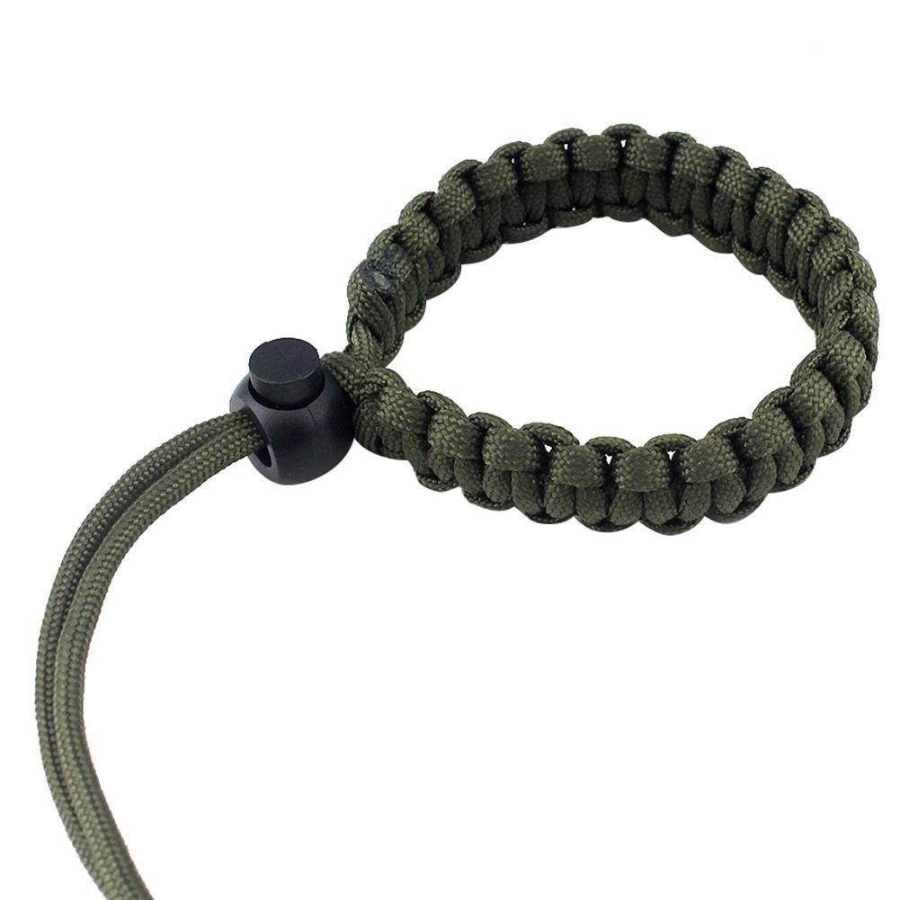 Braided Paracord Wrist Strap Lanyard for Canon Nikon DSLR SLR Camera (D)