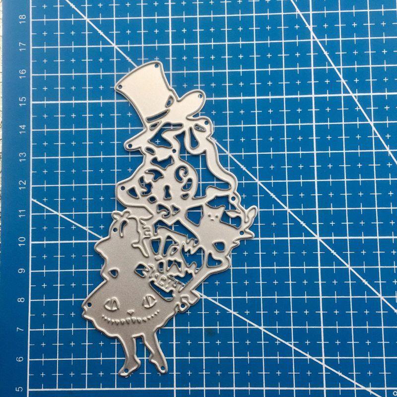 Wear Hat Metal Cutting Dies Stencil Scrapbooking DIY Album Stamp Paper Embossing