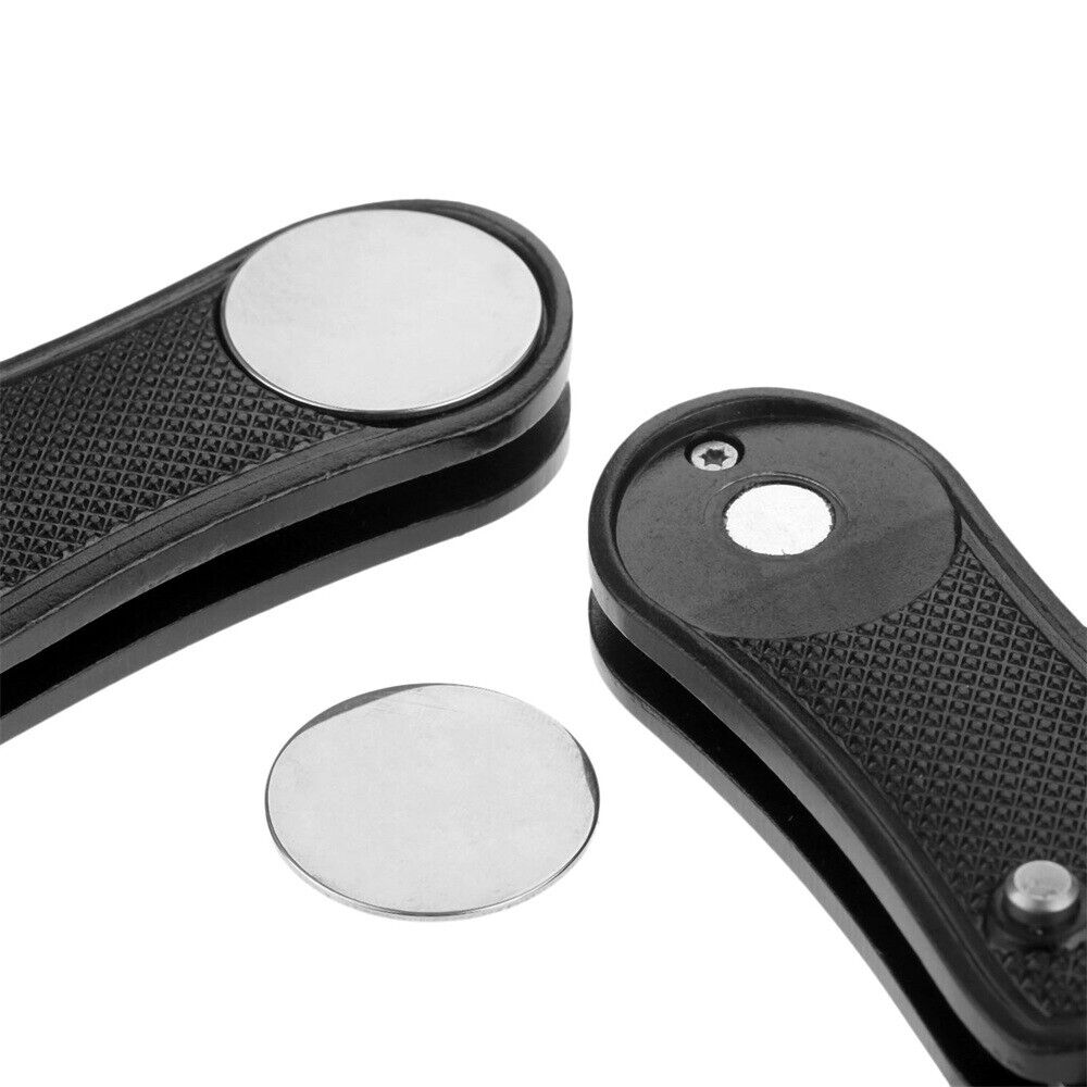 Foldable Golf Divot Tool Easy Unfold Golf Clubs Cleaner Repair Tool Equipment