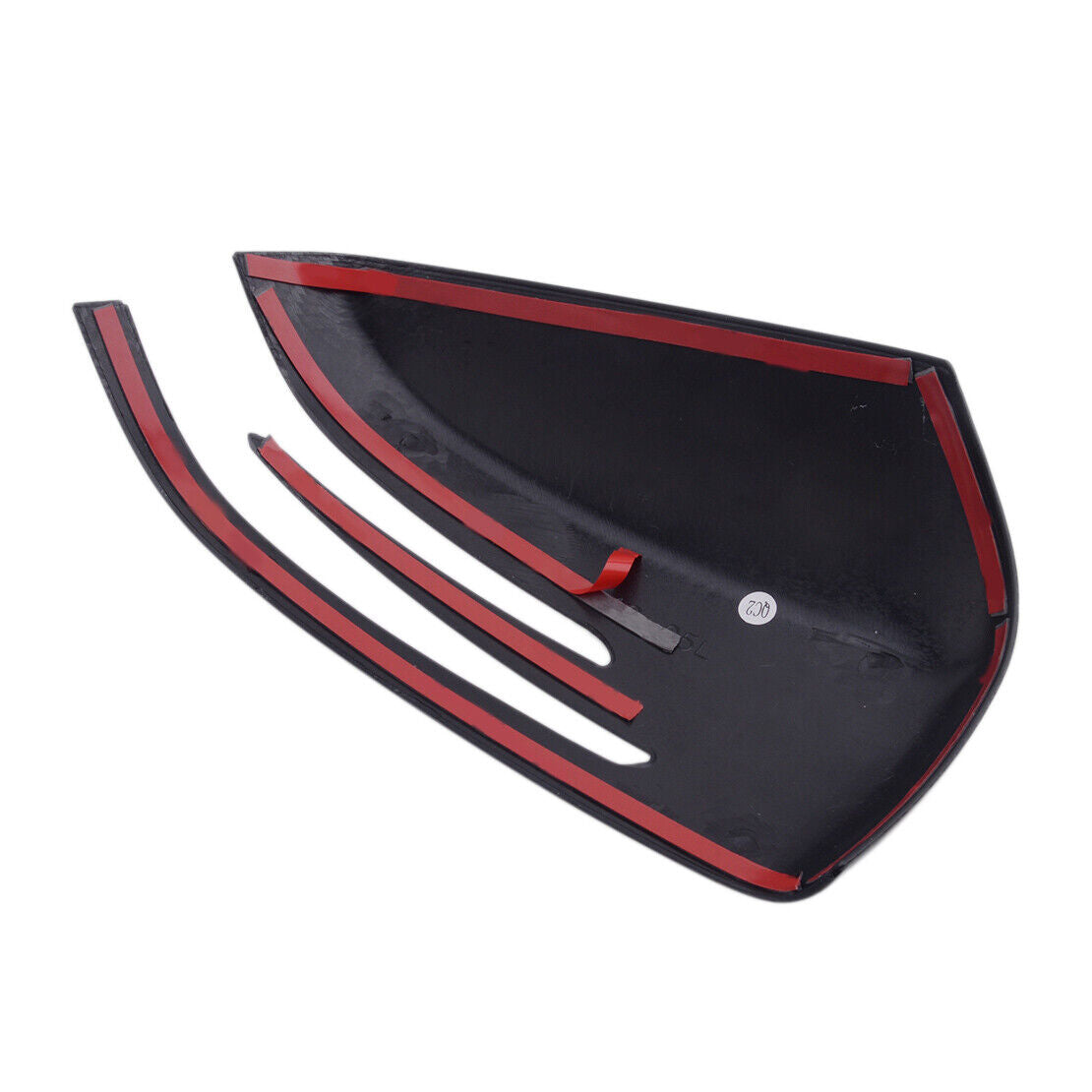 1Pair Carbon Fiber Black Side Wing Mirror Cover Cap Fit For Mercedes Benz W176