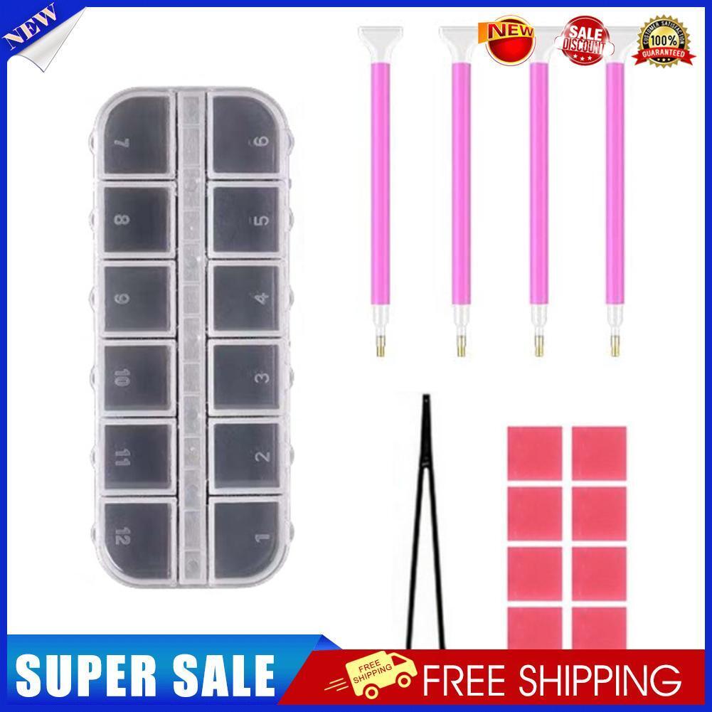 Diamond Painting Accessories Kits Roller Pen Tray Tweezer for DIY Art Craft