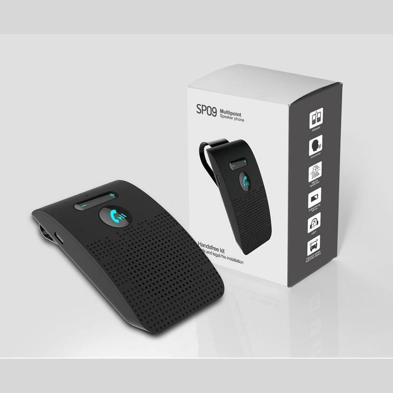 Bluetooth-compatible 5.0 Handsfree Speakerphone for Cell Phone, Wireless Car Kit