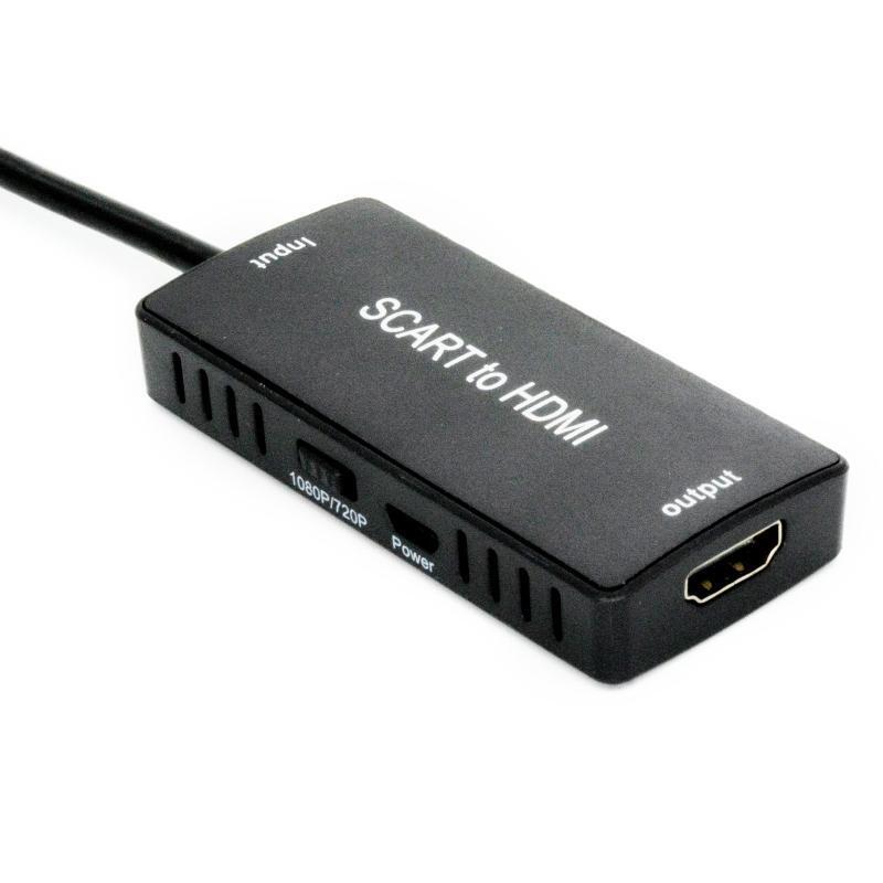 SCART to Hdmi-compatible Converter Scart in HDMI-Compatible 720/1080P Switch