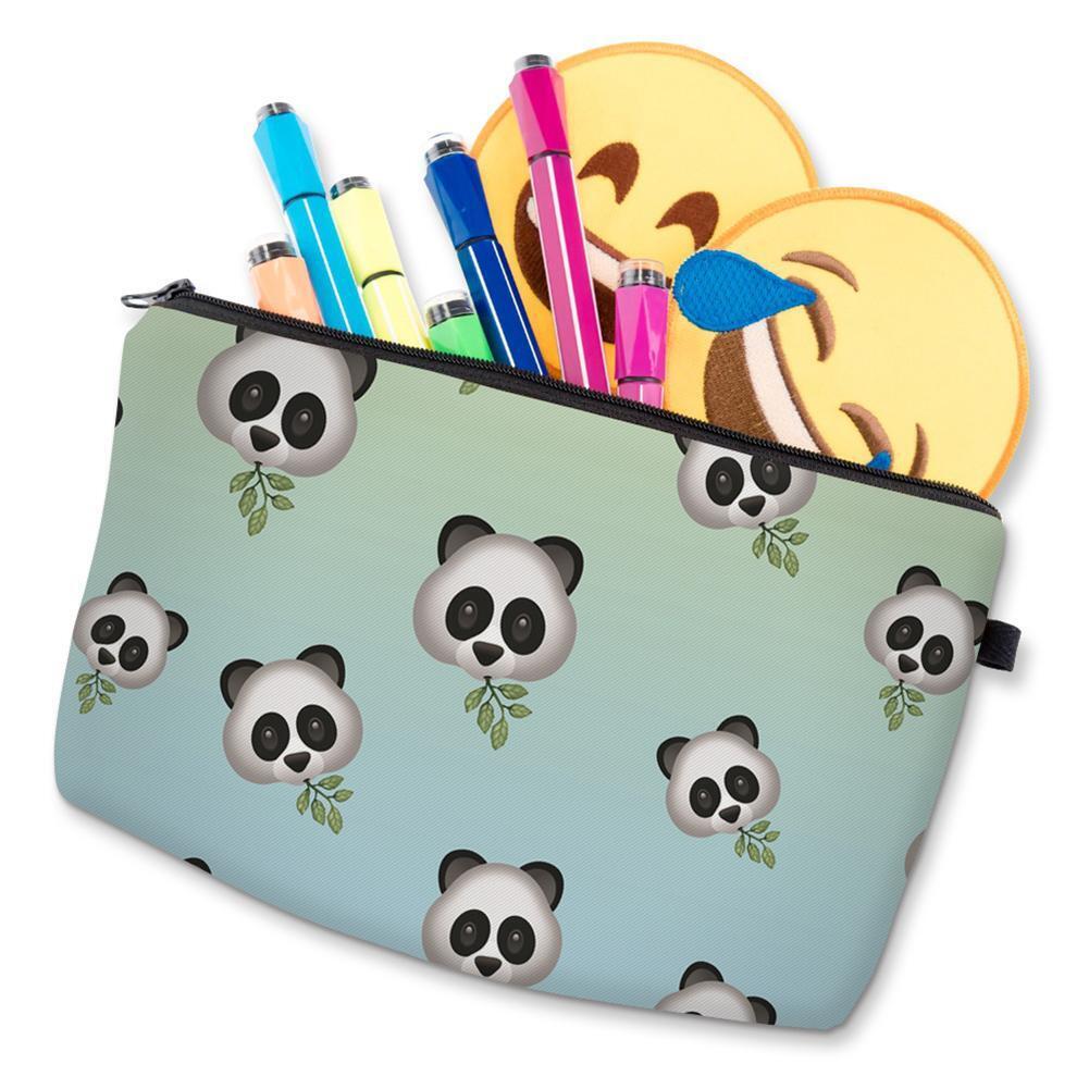 Cute Animal Print Cosmetic Storage Pouch Women Toiletry Makeup Bag (50157)