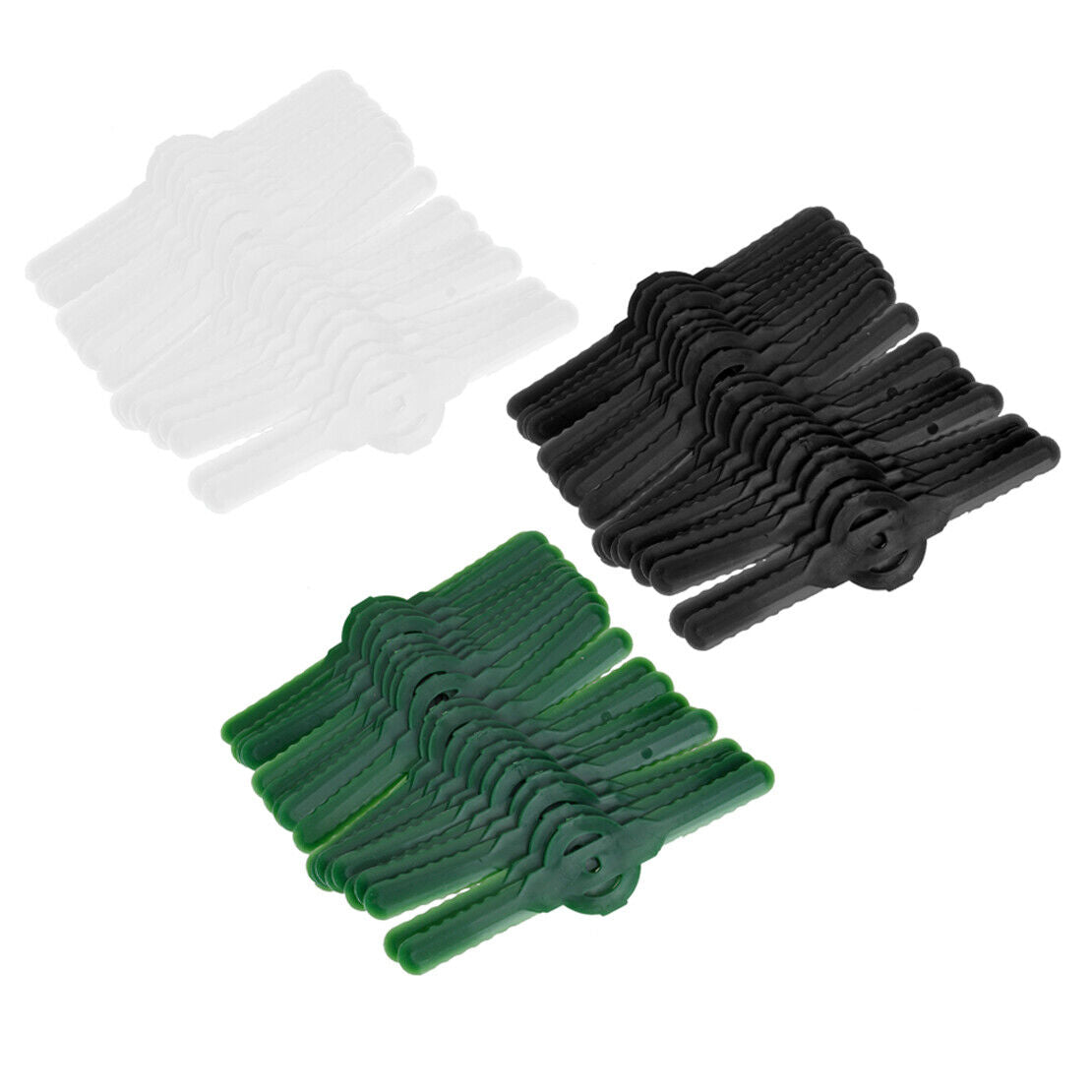 20xPlastic Grass Trimmer Blades Lawn Mower Blade Cordless Trimmer Garden Tool zx