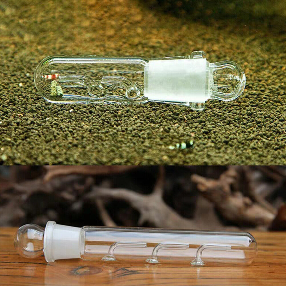 Transparent Aquarium Aquatic Cleaner Crystal Glass Planarian Trapping Pen