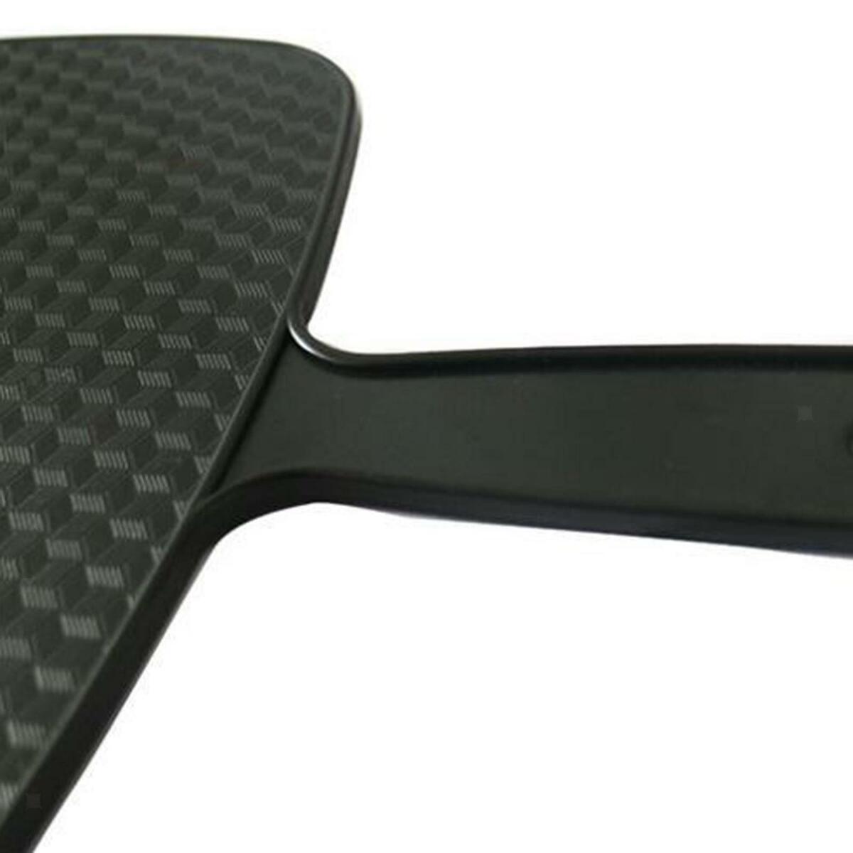 Barber   dressers Large Handheld Mirror with Handle Black