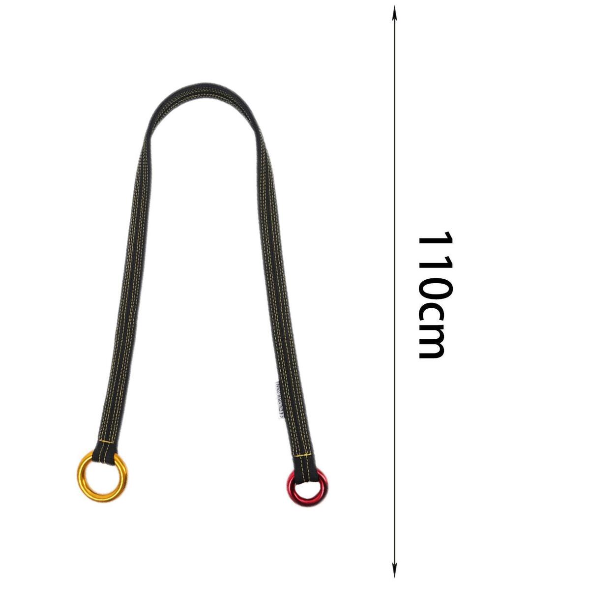Climbing Rope Friction Saver Sling Link for Camping Equipment Garden Work 110cm
