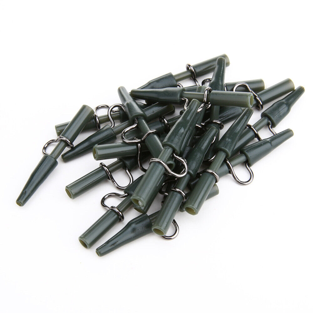 20pcs  European Carp Fishing Tackles Kit Accessory for Fishing Line (Green)
