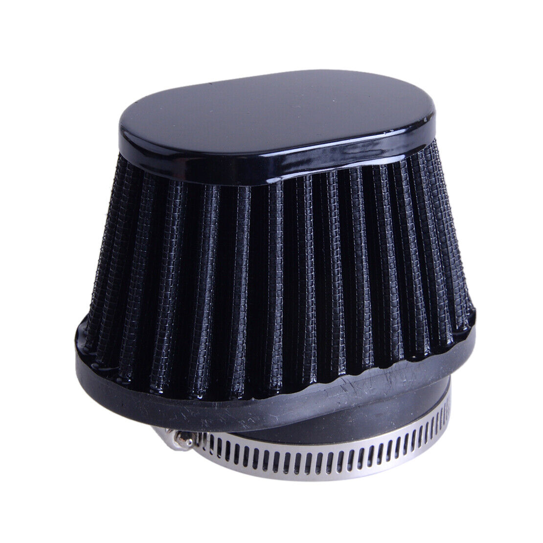 1Pcs 60MM Air Filter Clamp-On Pod Cleaner Fit For Motorcycle Bike ATV Scooter