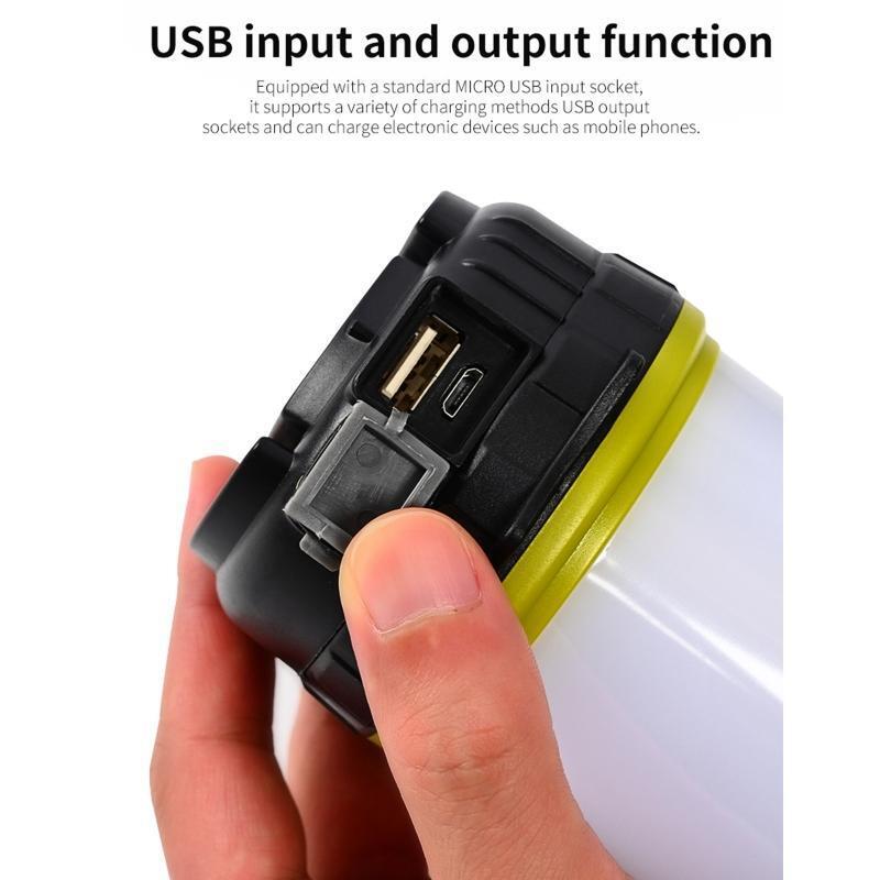 1000 Lumens Camping Lamp USB Rechargeable 4 Lighting Modes Emergency -Excursions