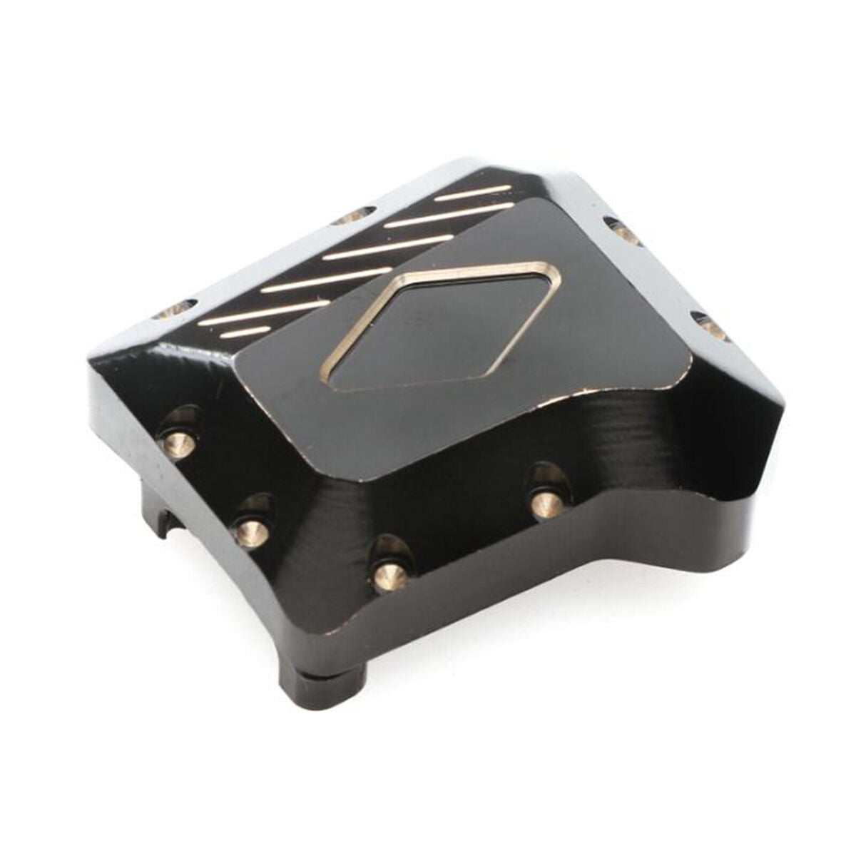 For 1/10 Traxxas TRX4 RC Crawler Car F/R Coating Brass Differential Axle Cover