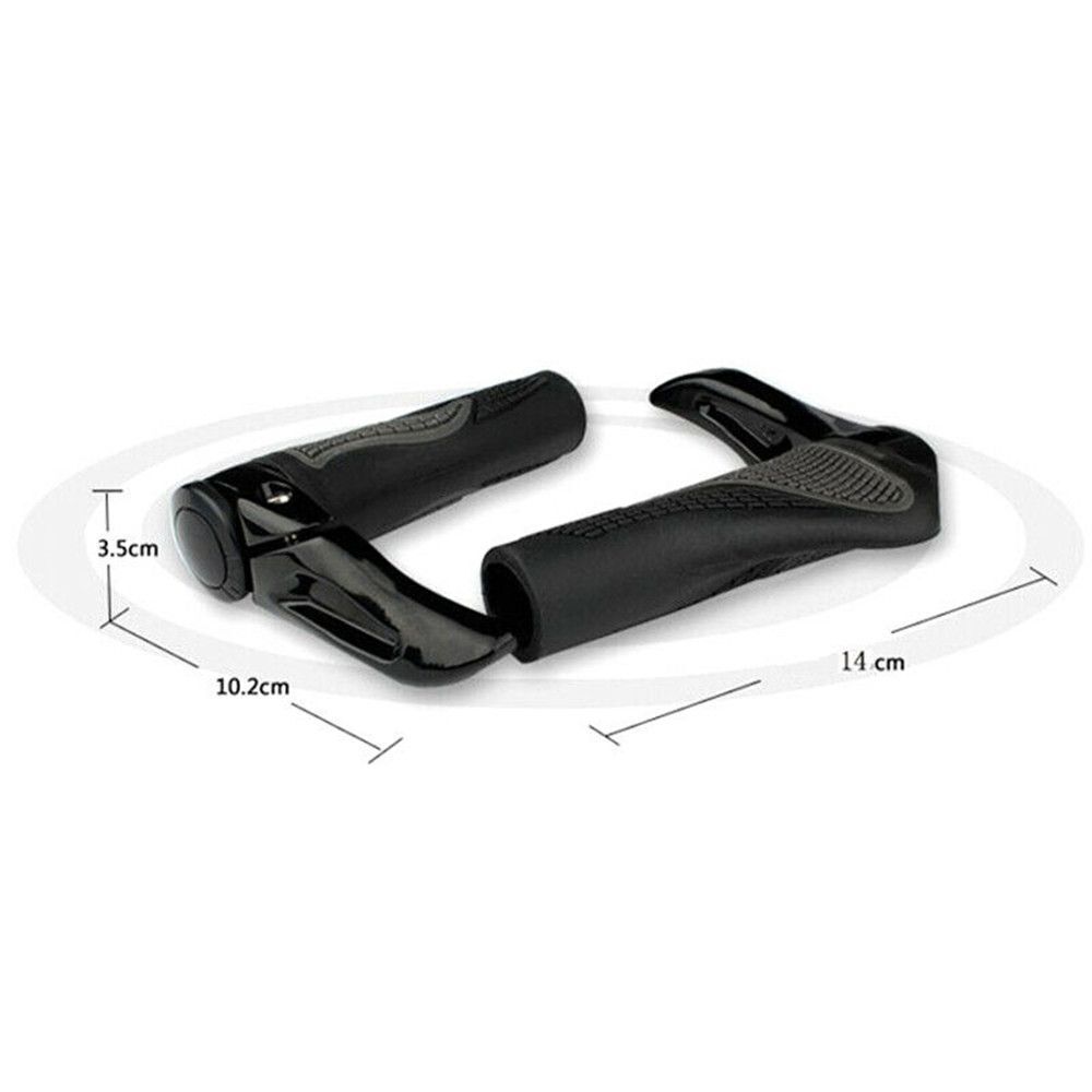 Skid-Proof High Quality Rubber Ergonomic MTB Tool Bicycle Grips Bike Handlebar