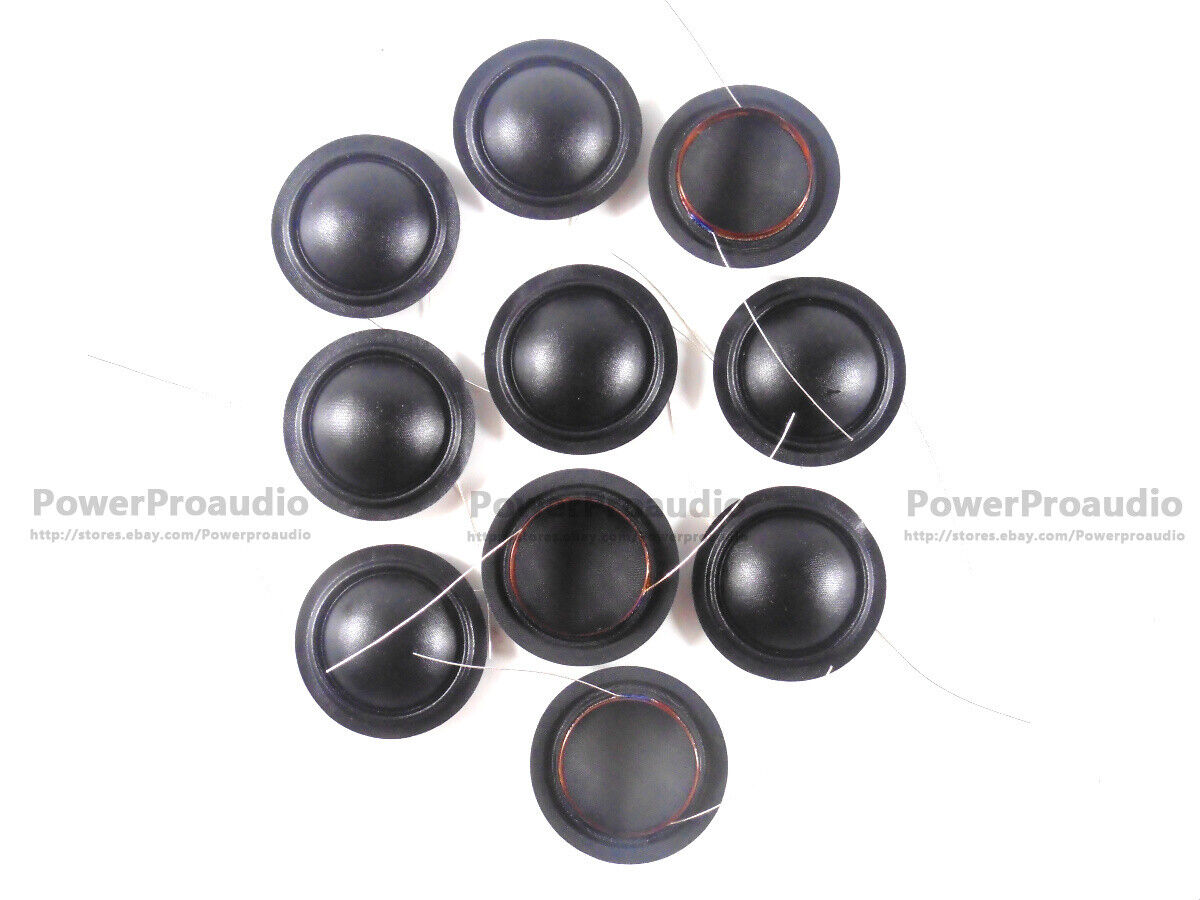 10pcs Quality 25.4mm 25.5mm (1") silk diaphragm dome Tweeters voice coil 4 ohm