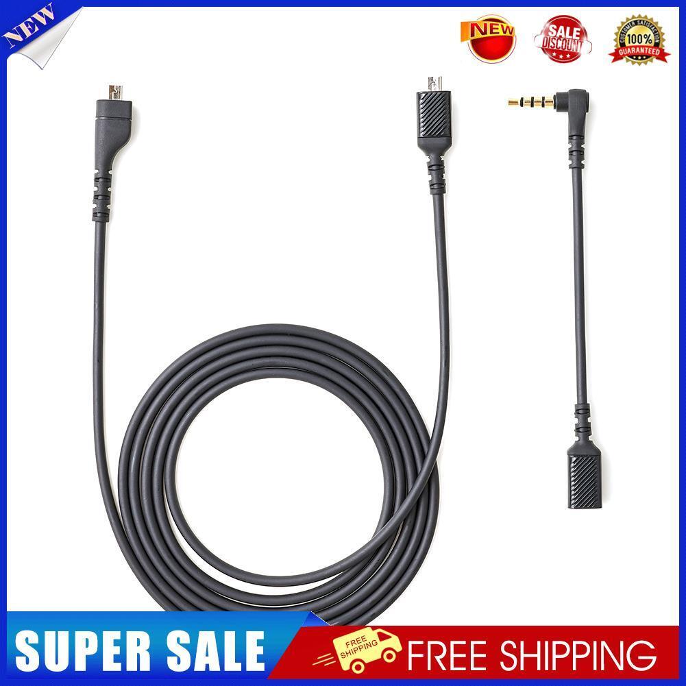 Audio Cable + 3.5mm Male to Female Adapter for SteelSeries Arctis 7 5 3