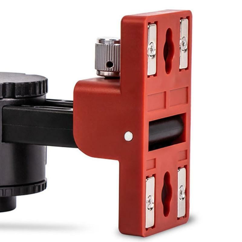 Strong Magnetic Bracket La-ser Level Adapter 1/4" Thread 360 Dgree Rotation