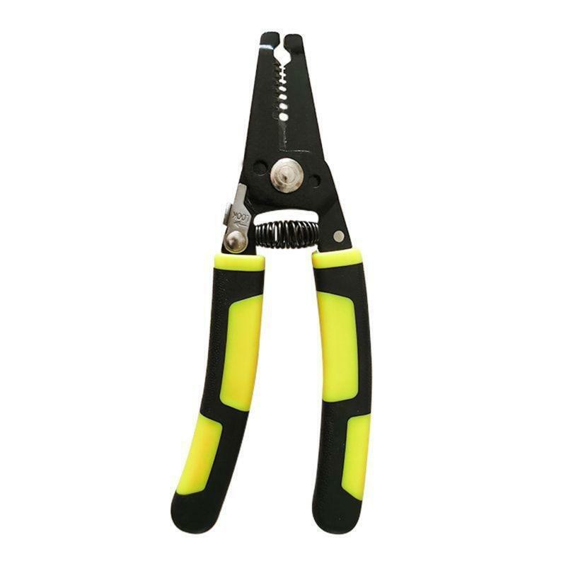 Professional Crimping Tool  9- inch Wire Stripper and Cutter for Wire/ Twist