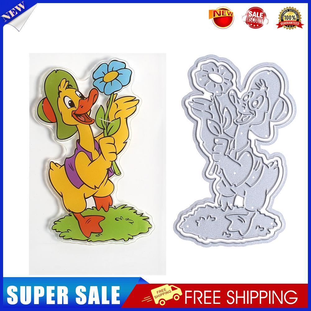 Duck Embossing Cutting Dies Stencils Seal Scrapbooking Album DIY Decor Gift